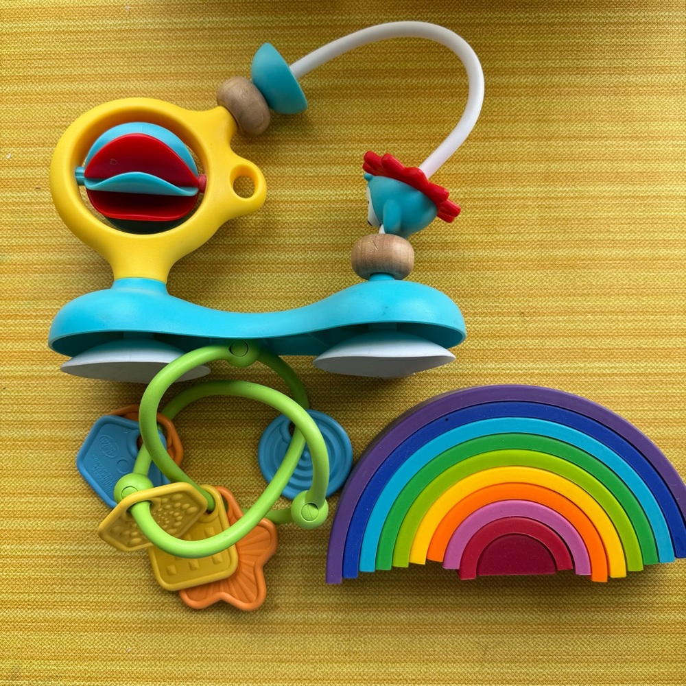 Bundle of baby toys